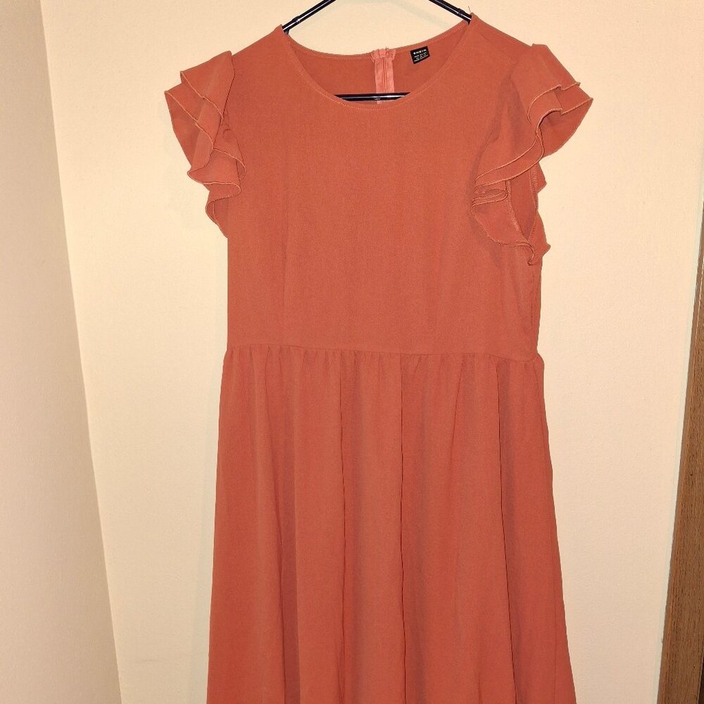 Salmon Pink Dress
